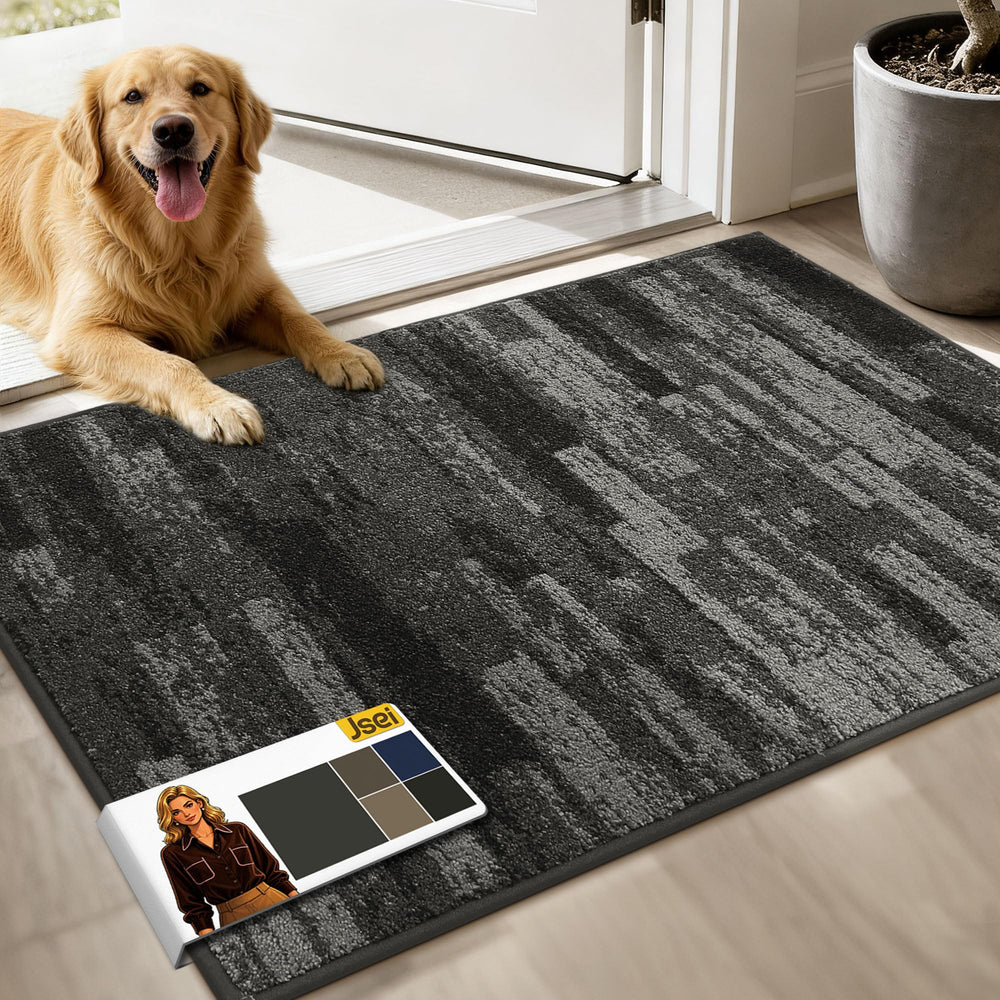 JSEI Dirt Trapper Door Mat 24x36 light gray front view