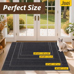 JSEI Door Mat side view showing low profile design