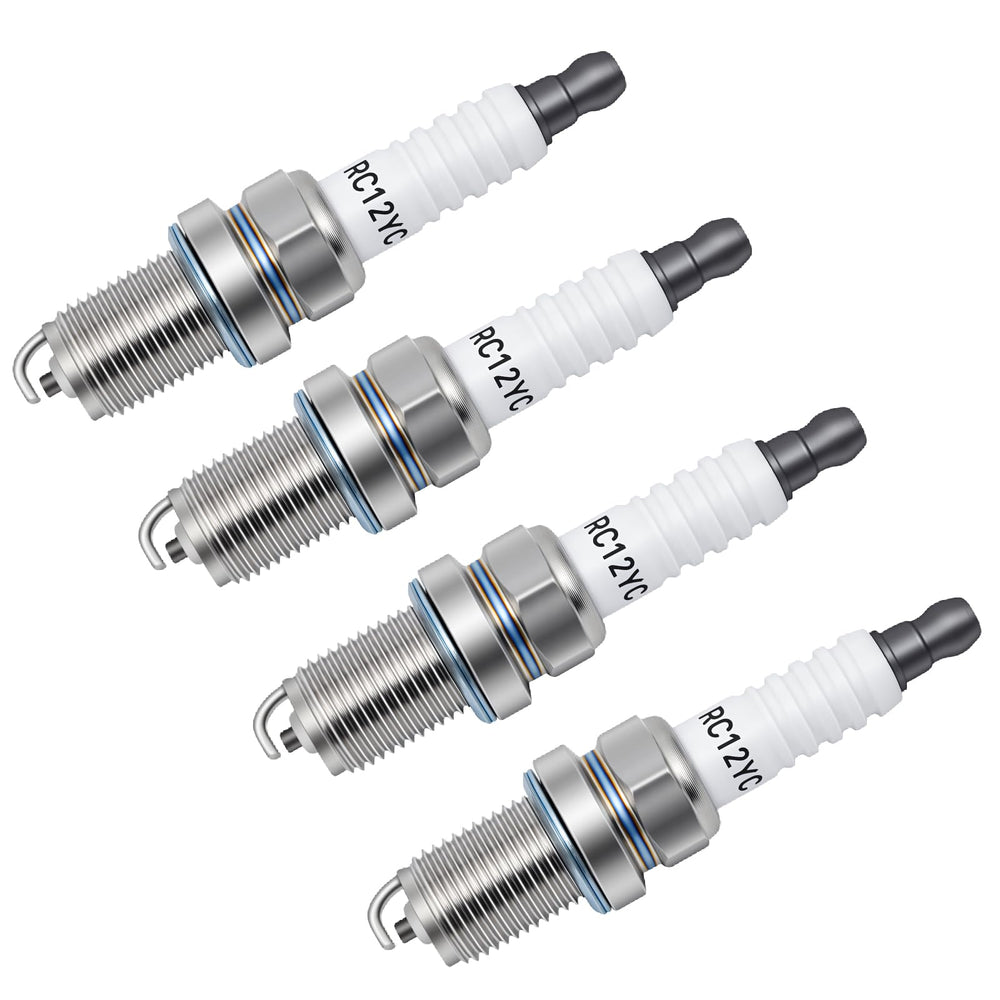 JSIERLUOV RC12YC Spark Plugs front view in packaging