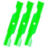 JSXDNWYJ Notched High Lift Blade front view, 14-inch length