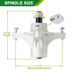 JSXDNWYJ spindle assembly side view with specifications