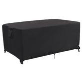 Jungda patio furniture cover black 60 inch front view