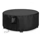 Jungda Patio Furniture Cover for 26-inch round table, black