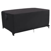 Jungda Patio Furniture Cover for 68-inch rectangle outdoor table, black