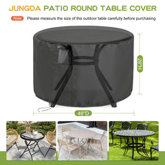 Jungda round cover with easy-grip handles