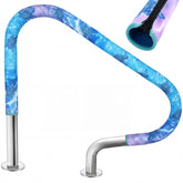 Junkin 8 Ft Pool Handrail Cover in Sea Bream Blue - front view