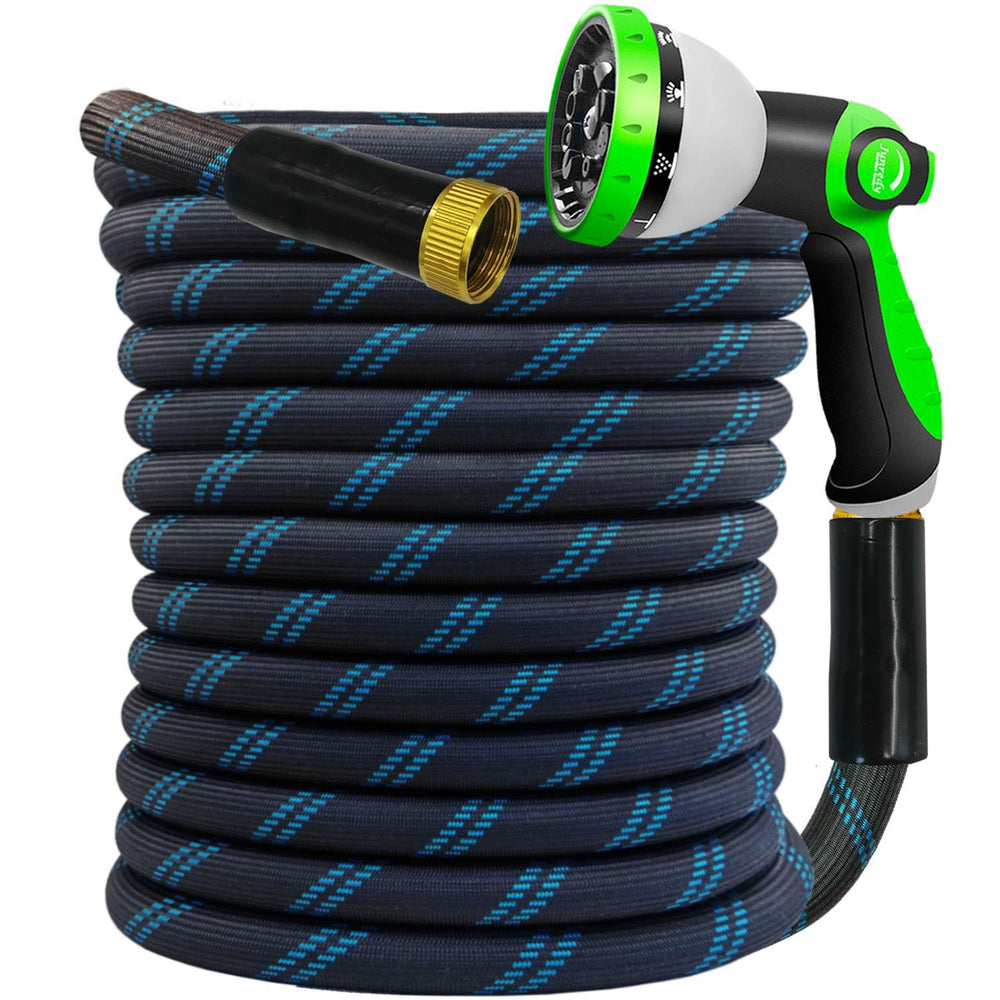 Junredy 50 FT garden hose black blue model front view