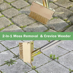 Juxifyron Crack Weeder Tool with 67-inch handle displayed