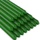 Jxrhy Garden Stakes 3 feet green plant support front view