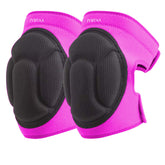 JYBTAA Women's Pink Knee Pads front view