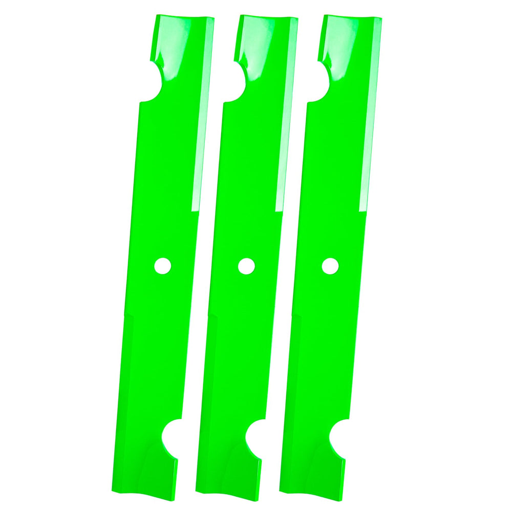 JYLEYJ high lift blades 18 3/4 inch for Bad Boy mower front view
