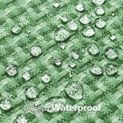 K KEVIN TEXTILE Outdoor Waterproof Pillow Cover showing invisible zipper