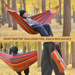 KACHUAN BEAR hammock setup between trees