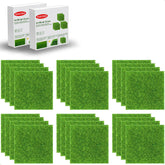 KAEZDD 6 x 6 inch fake grass tiles pack front view