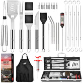 Kaluns 32 Pcs BBQ Grill Accessories Set in aluminum case