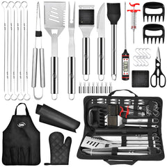 Kaluns BBQ Accessories Complete Grill Set 40 Pcs with storage case
