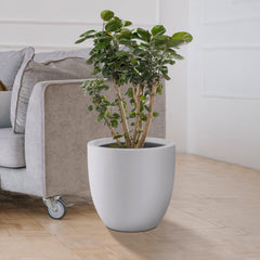 Kante concrete planter with visible pores