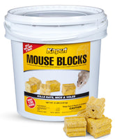 Kaput Rodent Bait Blocks 8 lbs bucket front view
