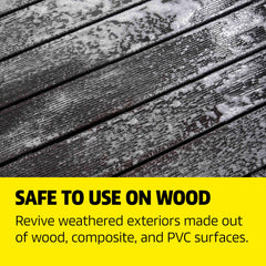 KÄRCHER Wood & Fence Cleaner in a pressure washer setup