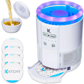 KATCHY Duo Indoor Fly Trap front view with UV light