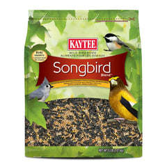Kaytee Songbird Blend Bird Seed 5 pound bag front view