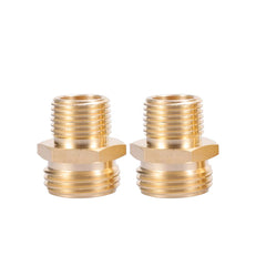 Kbrotech Brass connectors with rubber washers included