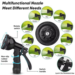 Kebose garden hose connection ends close-up
