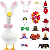 kedaijin 8 Set Holiday Goose Outfits colorful designs for various holidays
