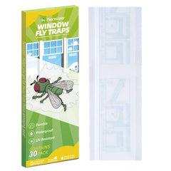 Kensizer Window Fly Trap 30-Pack clear packaging front view