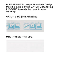 Kensizer Window Fly Trap adhesive close-up