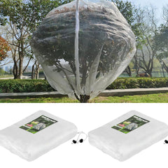 KEOHOLI 10x10ft fruit tree netting bag with zipper and drawstring