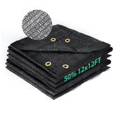 Kesfitt 50% Shade Cloth 12x12 ft front view