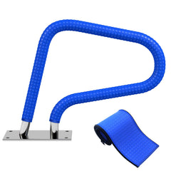 KETNET 6 Feet Pool Handrail Cover in Blue, front view