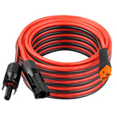 Kimbluth 10AWG 25FT Solar XT60i Extension Cable red and black
