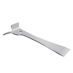 KINGLAKE Hive Scraper Tool, 10 inch stainless steel front view