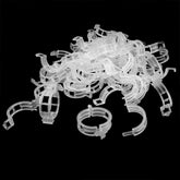 KINGLAKE Plant Support Garden Clips pack of 200 white clips