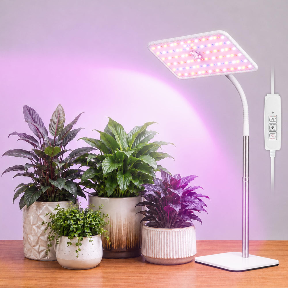 KINGPLUS Grow Light with Stand front view
