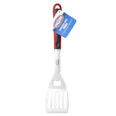 Kingsford BBQ Grill Spatula front view with red and black handle