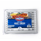 Kingsford Disposable Grill Liners pack of 4 with aluminum finish