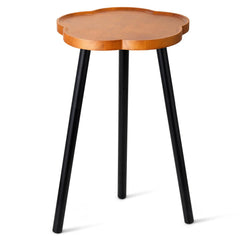 KINNARY Indoor Plant Stand front view with walnut finish