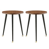 KINNARY Plant Stand Indoor walnut design front view