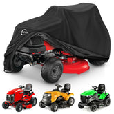 Kipiea Riding Lawn Mower Cover front view with drawstrings