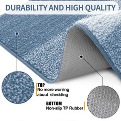 Kitinjoy Door Mat displaying non-slip TP rubber backing