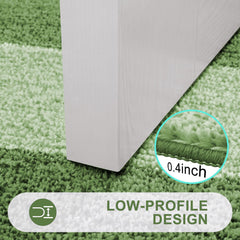 Kitinjoy Indoor Outdoor Doormat close-up of non-slip backing