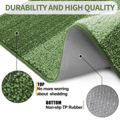 Kitinjoy Indoor Outdoor Doormat in front of a door