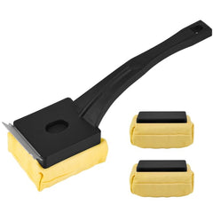 Kitwanda Grill Brush Bristle-Free front view with two extra brush heads
