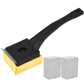 Kitwanda Grill Brush front view with removable cleaning head
