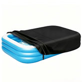 KJX Inflatable Pool Cover black model front view
