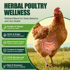 KLUORAN Natural Chicken De-Wormer Powder 1.5 LB packaging