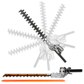 KMHGD 16 Inch Hedge Trimmer Attachment front view